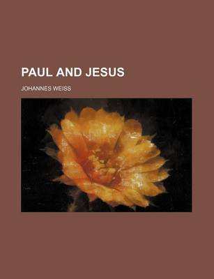 Book cover for Paul and Jesus