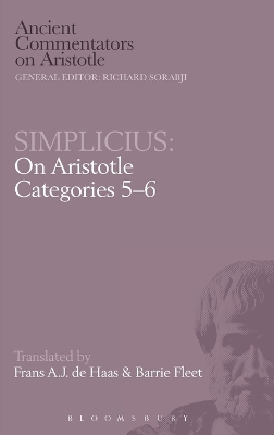 Cover of On Aristotle "Categories 5-6"