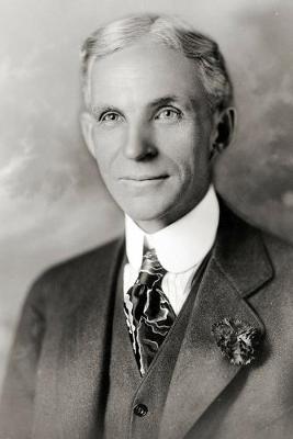 Book cover for Henry Ford - achieve your goals, perfect 120 lined pages #1