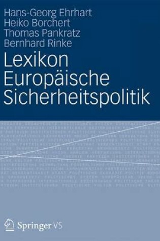 Cover of Lexikon Europaische Sicherheitspolitik