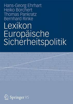 Book cover for Lexikon Europaische Sicherheitspolitik