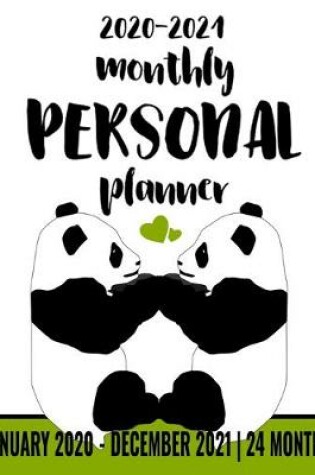 Cover of 2020 - 2021 Monthly Personal Planner