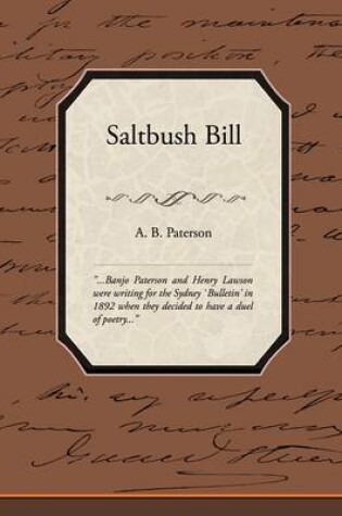 Cover of Saltbush Bill