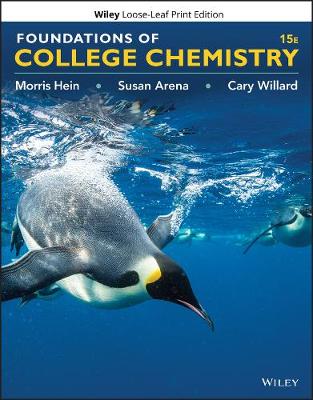 Book cover for Foundations of College Chemistry, Loose-Leaf Print Companion