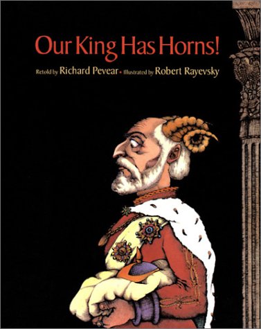 Book cover for Our King Has Horns]