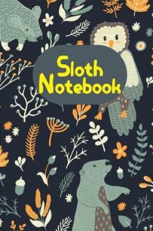 Cover of Sloth Notebook