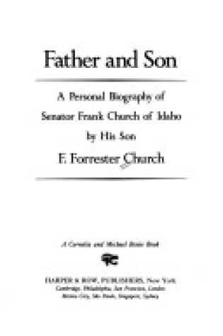 Cover of Father and Son