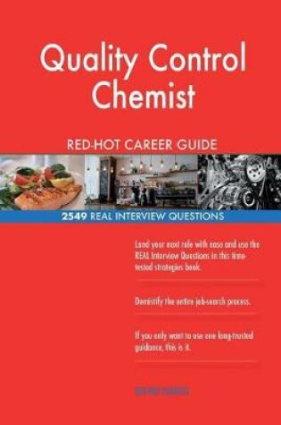 Cover of Quality Control Chemist Red-Hot Career Guide; 2549 Real Interview Questions