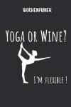 Book cover for Wochenplaner mit Yoga und Wein