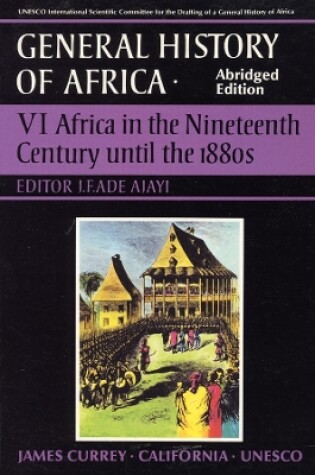 Cover of General History of Africa volume 6 [pbk abridged]