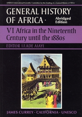 Book cover for General History of Africa volume 6 [pbk abridged]