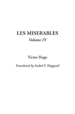 Cover of Les Miserables, V4