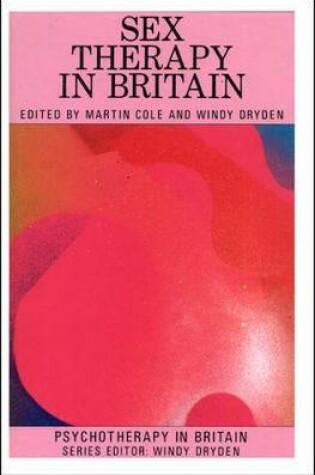 Cover of Sex Therapy in Britain