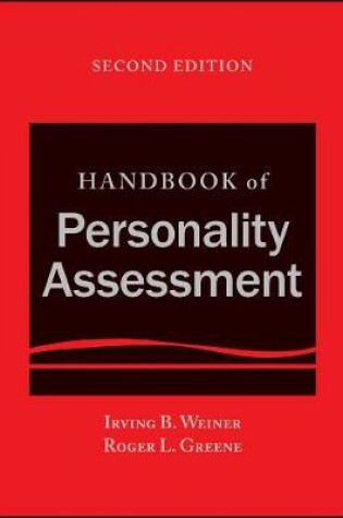 Cover of Handbook of Personality Assessment