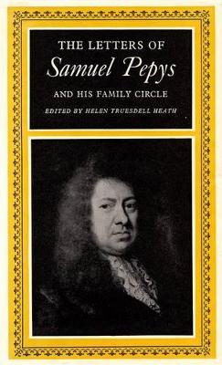 Book cover for The Letters of Samuel Pepys and his Family Circle