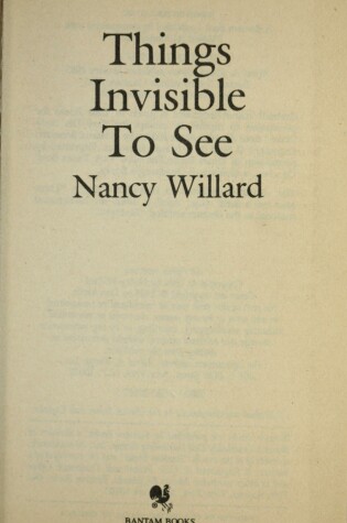 Cover of Things Invisible/See