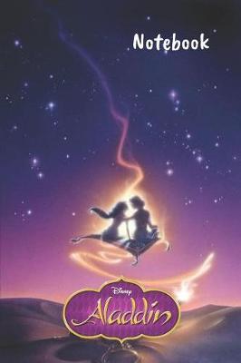 Book cover for Disney aladdin Notebook