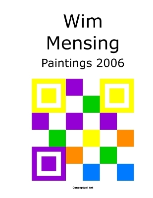 Book cover for Wim Mensing Paintings 2006