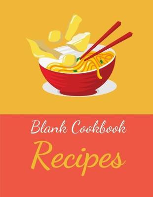 Book cover for Blank Cookbook Recipes