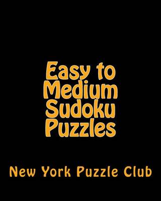 Book cover for Easy to Medium Sudoku Puzzles