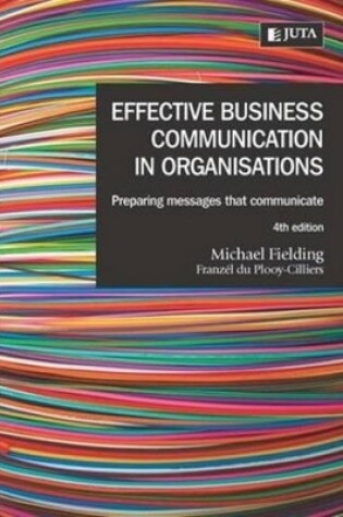 Cover of Effective business communication in organisations