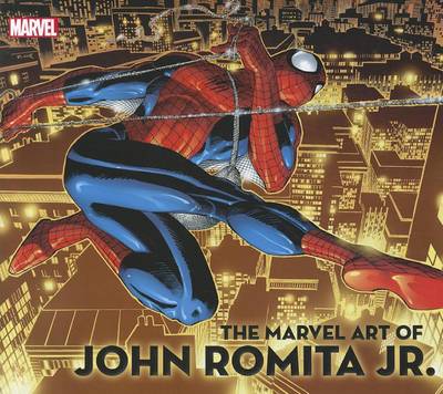 Book cover for The Marvel Art Of John Romita Jr.