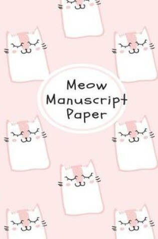 Cover of Meow Manuscript Paper