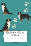 Book cover for My Bernese MT Dog Notebook