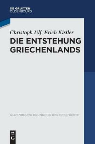 Cover of Die Entstehung Griechenlands