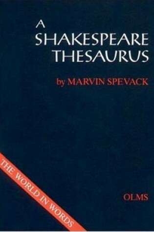 Cover of Shakespeare Thesaurus