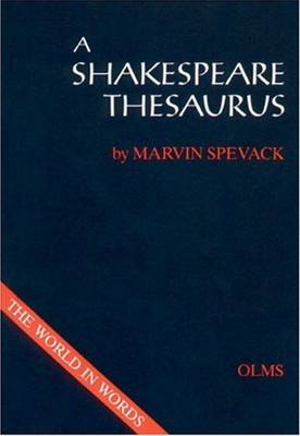 Book cover for Shakespeare Thesaurus