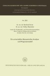 Book cover for Ein univariables ökonomisches Analyse- und Prognosemodell