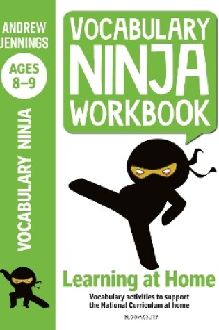 Cover of Vocabulary Ninja Workbook for Ages 8-9