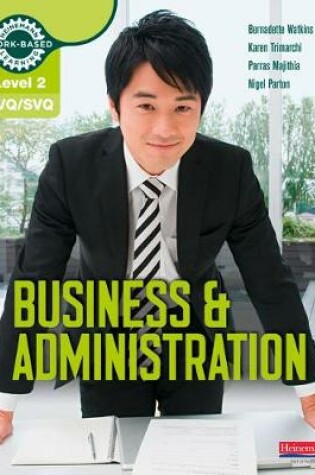 Cover of NVQ/SVQ  Level 2 Business & Administration Candidate Handbook