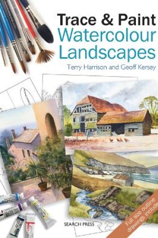 Cover of Trace & Paint Watercolour Landscapes