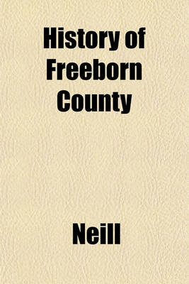 Book cover for History of Freeborn County