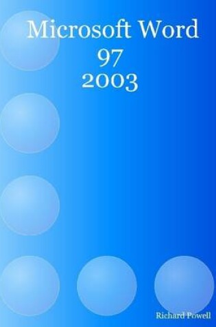 Cover of Microsoft Word 97 : 2003