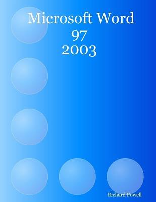 Book cover for Microsoft Word 97 : 2003