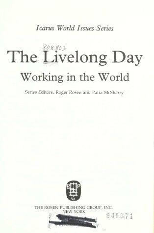 Book cover for The Livelong Day