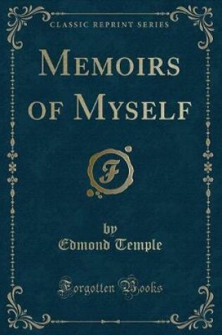 Cover of Memoirs of Myself (Classic Reprint)