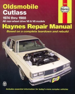 Book cover for Oldsmobile Cutlass (74 - 88)