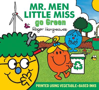 Book cover for Mr. Men Little Miss go Green