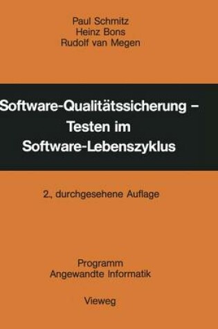 Cover of Software-Qualitätssicherung — Testen im Software-Lebenszyklus