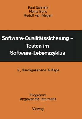 Cover of Software-Qualitätssicherung — Testen im Software-Lebenszyklus