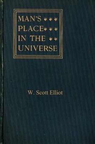 Cover of Man's Place in the Universe