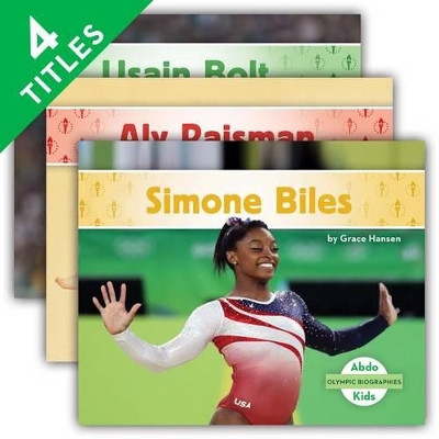 Book cover for Olympic Biographies Set 1 (Set)