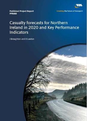 Cover of Casualty forecasts for Northern Ireland in 2020 and key performance indicators