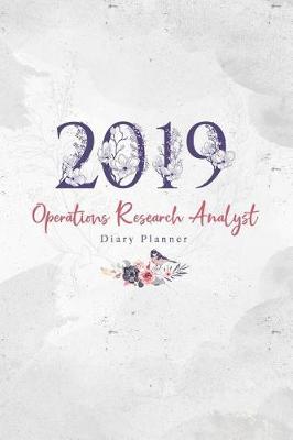 Book cover for 2019 Operations Research Analyst Diary Planner