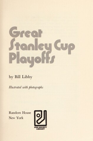 Cover of Great Stanley Cup Playoffs