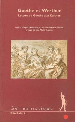 Cover of Goethe Et Werther